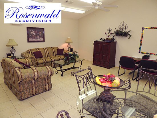 Rosenwald Subdivision - Community Room